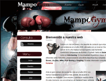 Tablet Screenshot of mampogym.com